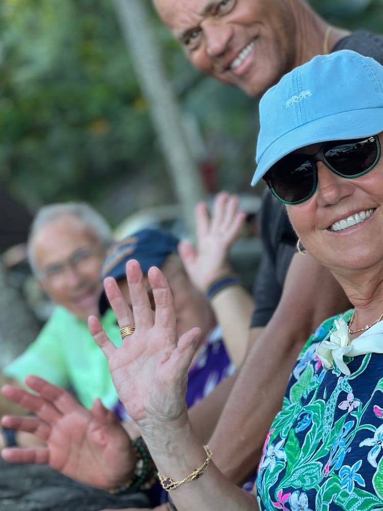 East Coast Half Day Tour of Tahiti - Happy Guests at the Beach