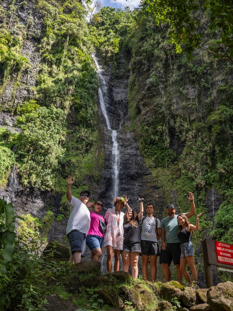 East Coast Half Day Tour of Tahiti - Tour of a Waterfall