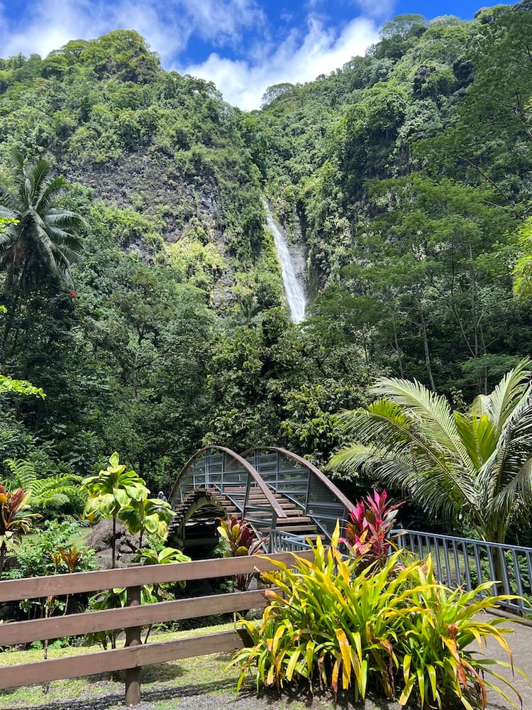 East Coast Half Day Tour of Tahiti - Waterfall Bridge
