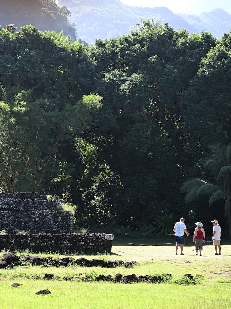 Exploring the Temple - West Coast Half Day Tour of Tahiti