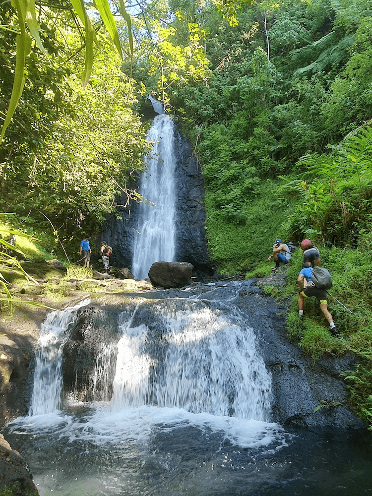 Unique Tahiti - Tahitian Island Tours - Exploring Waterfalls