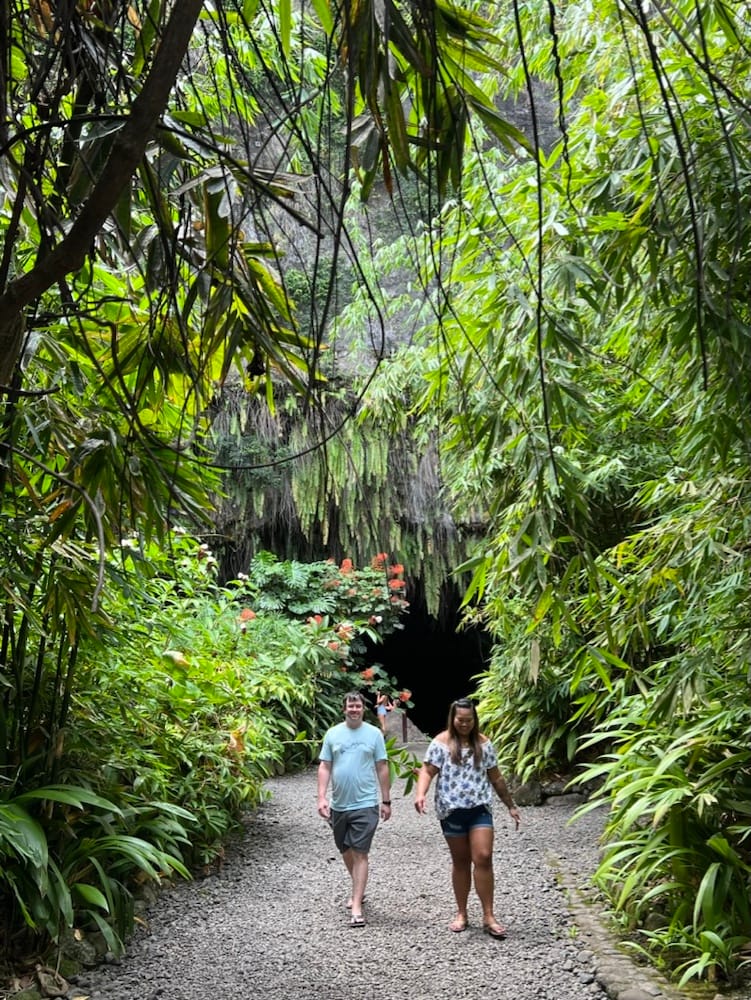 West Coast Half Day Tour of Tahiti Caves