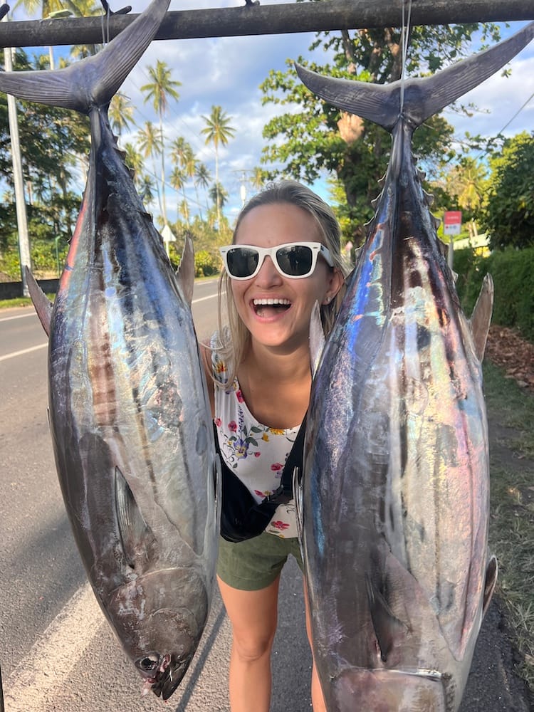 West Coast Half Day Tour of Tahiti - Tuna Catch