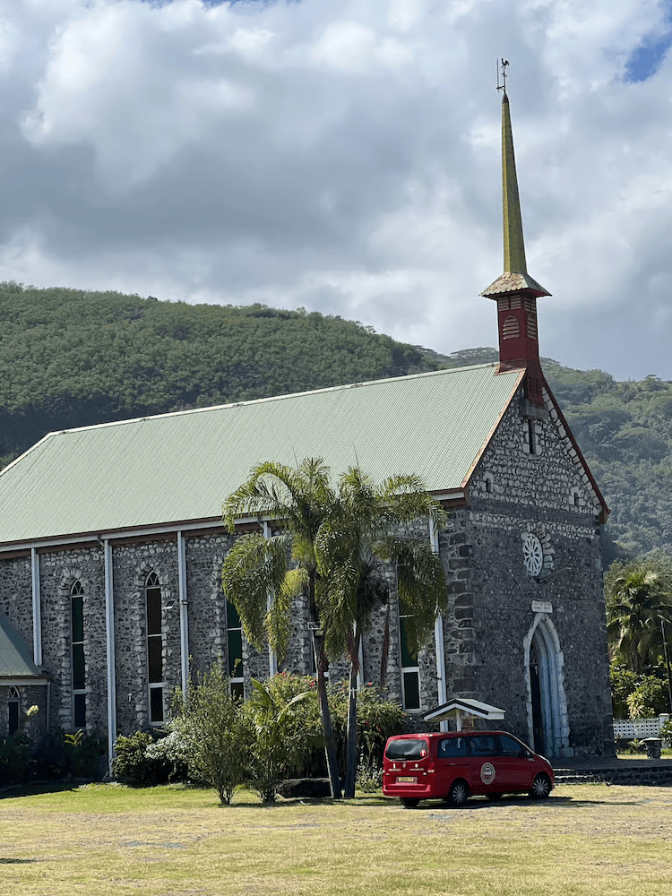 West Cost Half Day Tour of Tahiti - Old Church