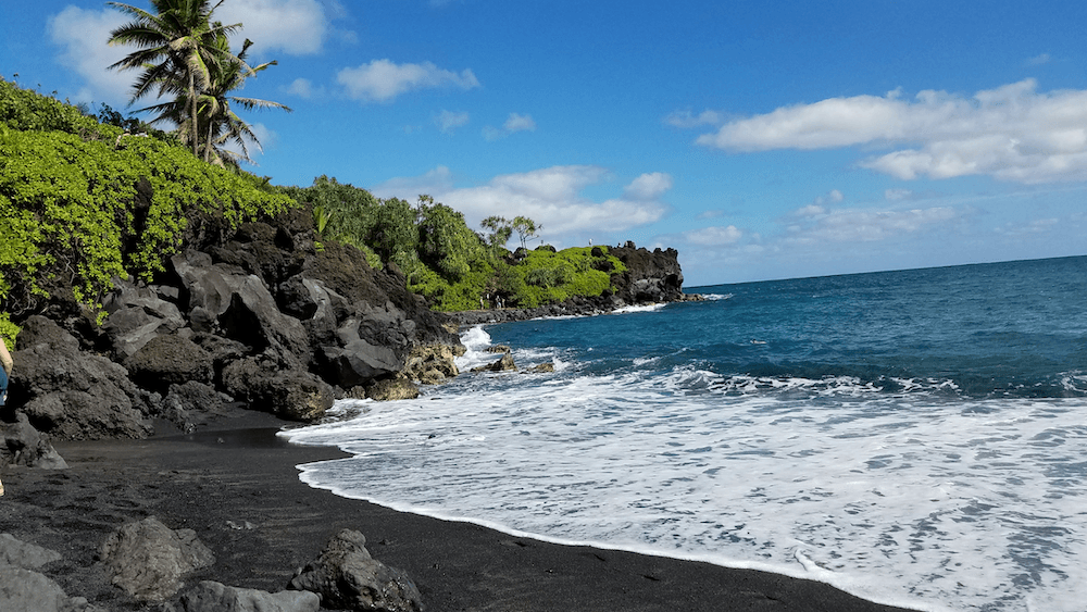 Tahiti Black Sand Beach - West Coast Half Day Tour of Tahiti