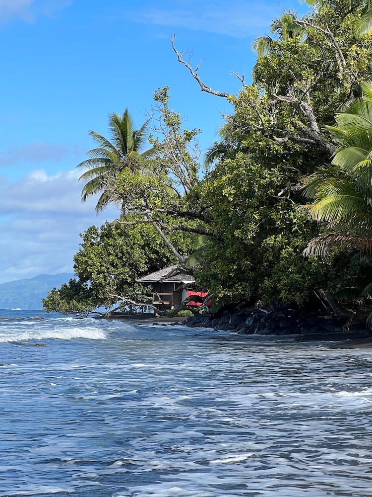 East Coast Tour of Tahiti - Shack on the Coast