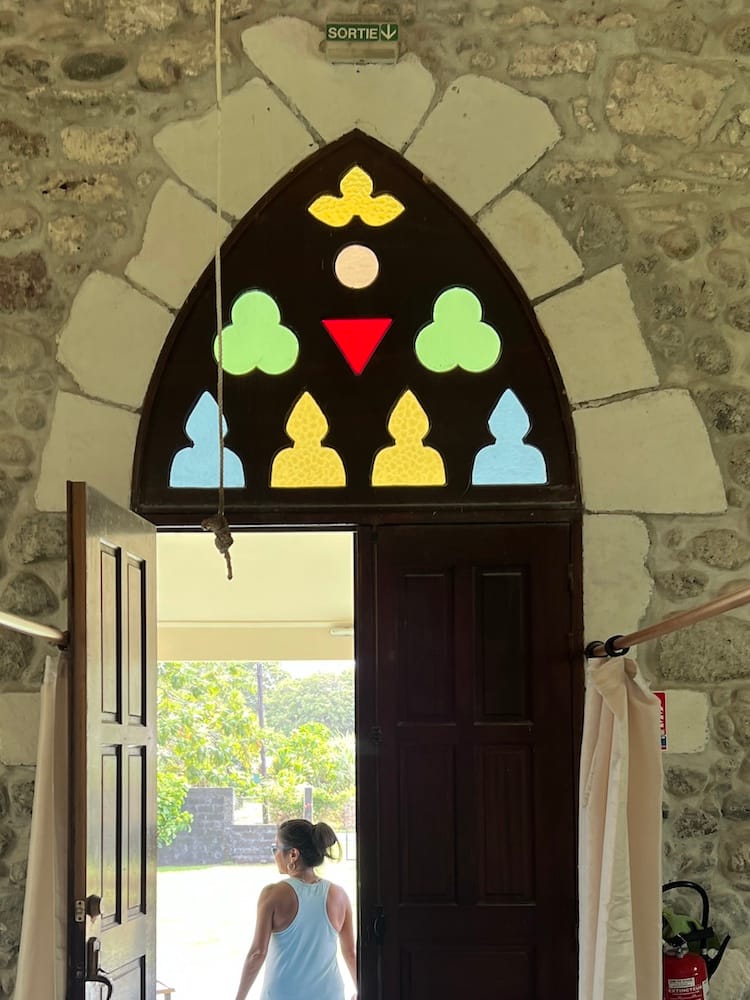 East Coast Tour of Tahiti - Stained Class Window