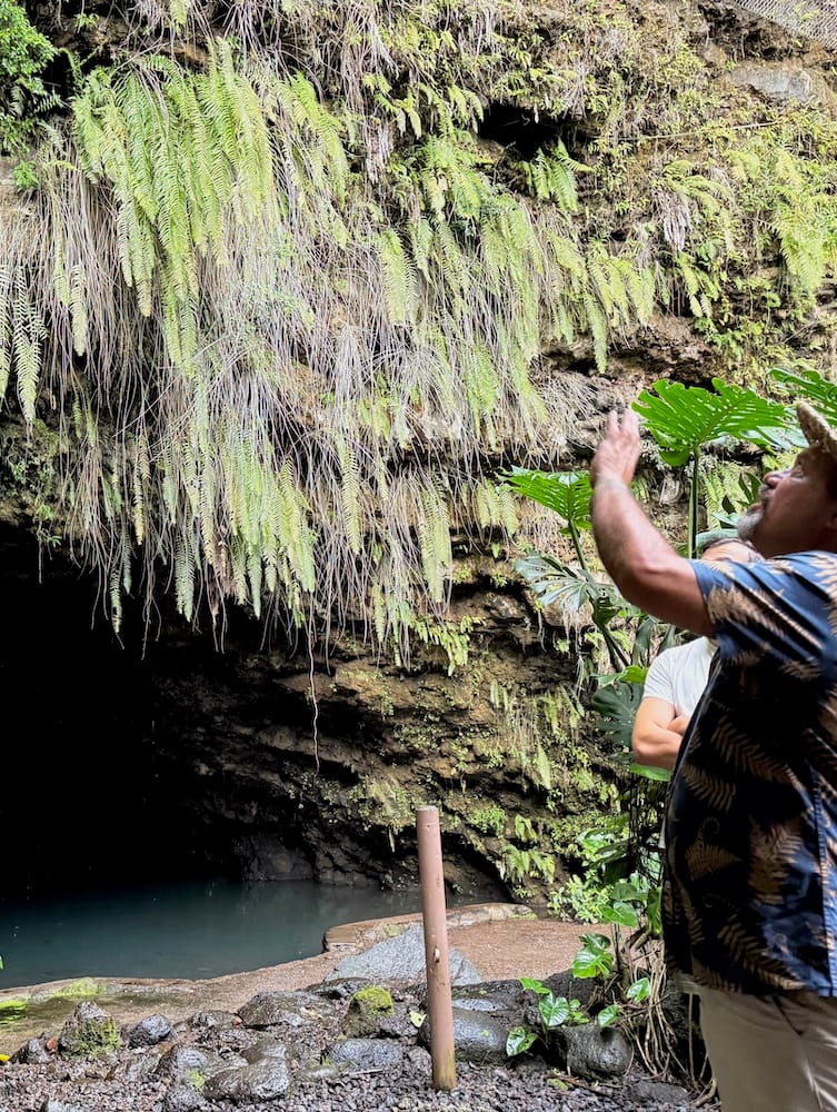 West Coast Tahiti Cave Maraa